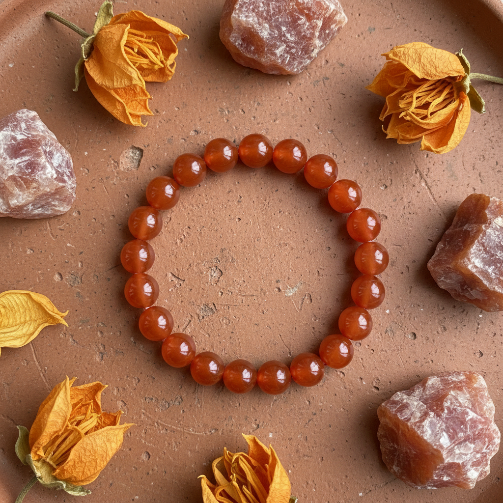 Carnelian Flat Lay