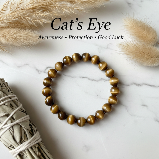 Cat's Eye Crystal Bracelet