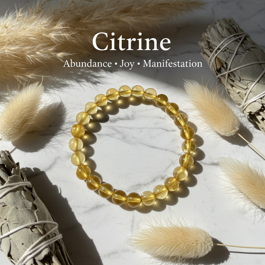 Citrine Crystal Bracelet