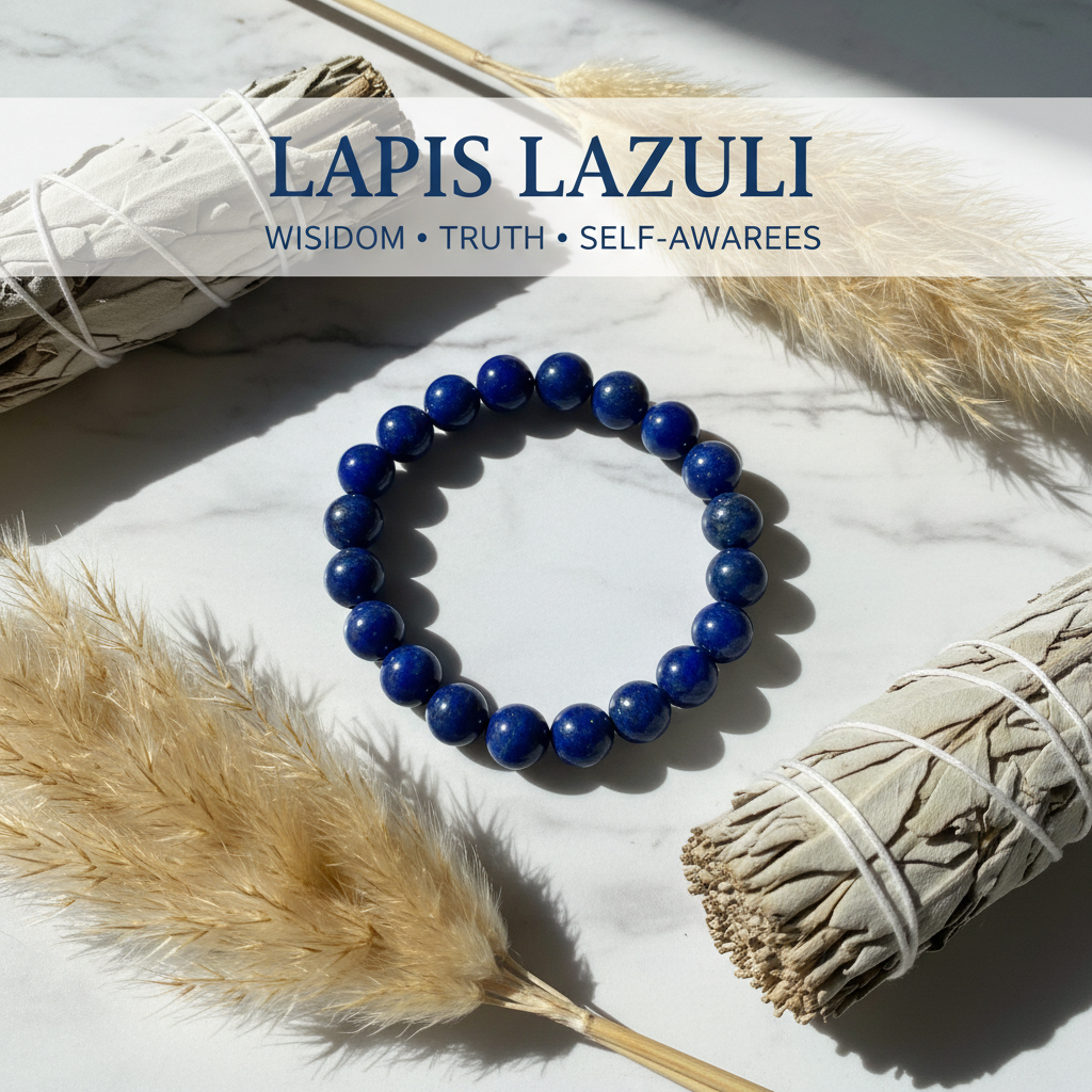 Lapis Lazuli Crystal Bracelet