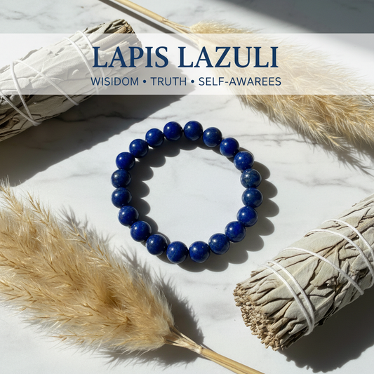 Lapis Lazuli Crystal Bracelet