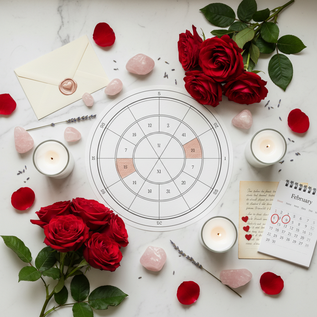 Love Manifestation Flat Lay