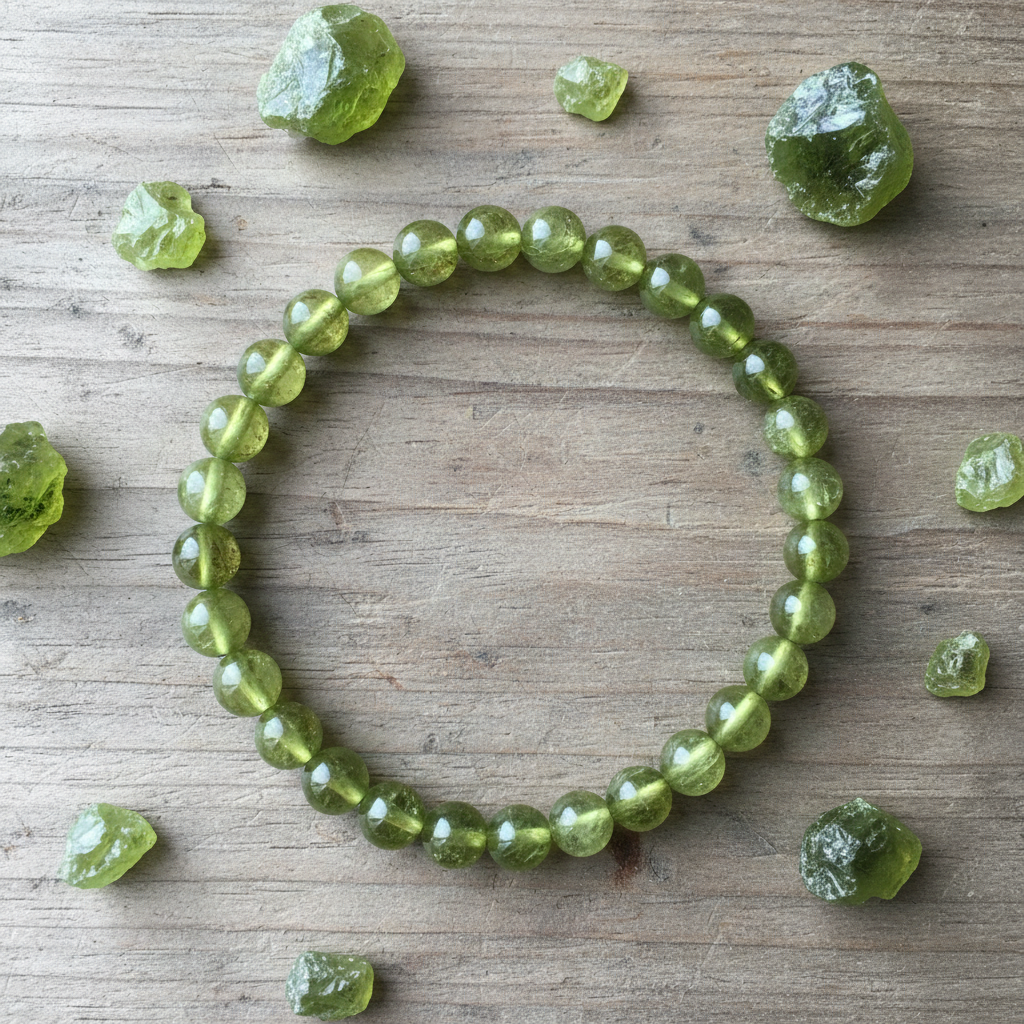 Peridot Flat Lay Single