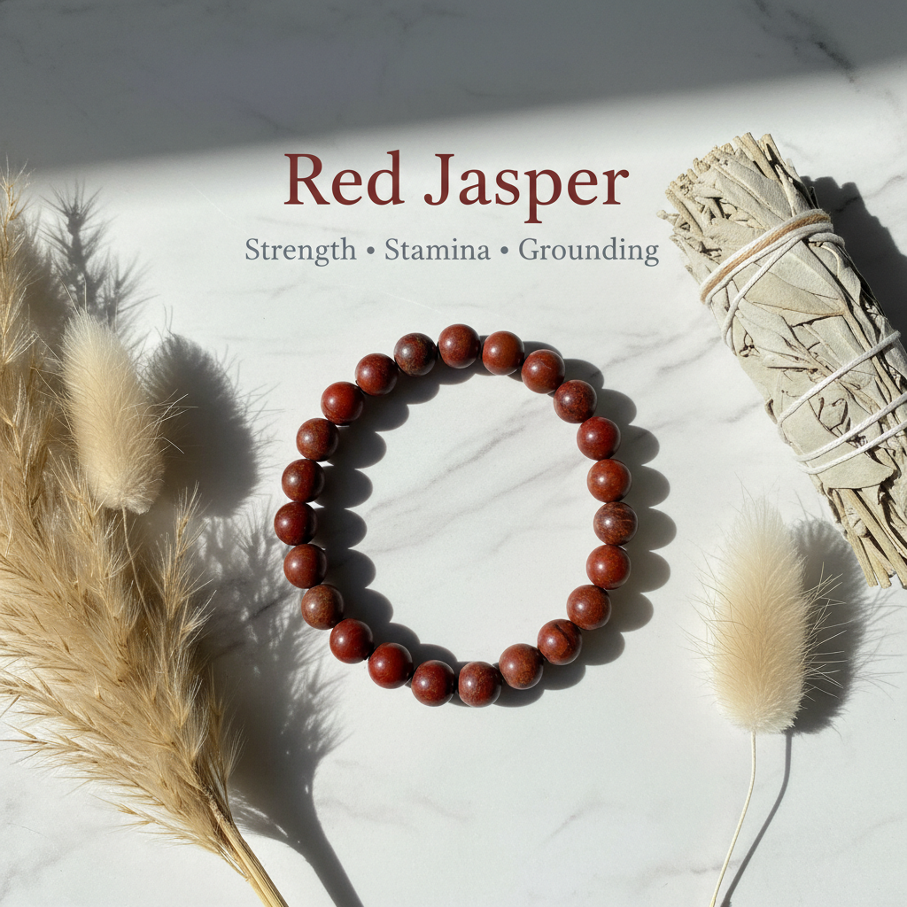 Red Jasper Crystal Bracelet